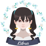 Libra monthly girl